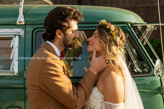 Sunset Chaser Lightroom Classic Preset Pack: Clean, Consistent Wedding Edits Every Time